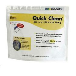 QUICK CLEAN SACCA PER STERILIZZAZIONE A MICROONDE 5 PEZZI - farmaidea24.com