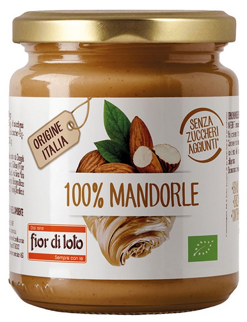 FIOR DI LOTO CREMA 100% DI MANDORLE TOSTATE - farmaidea24.com