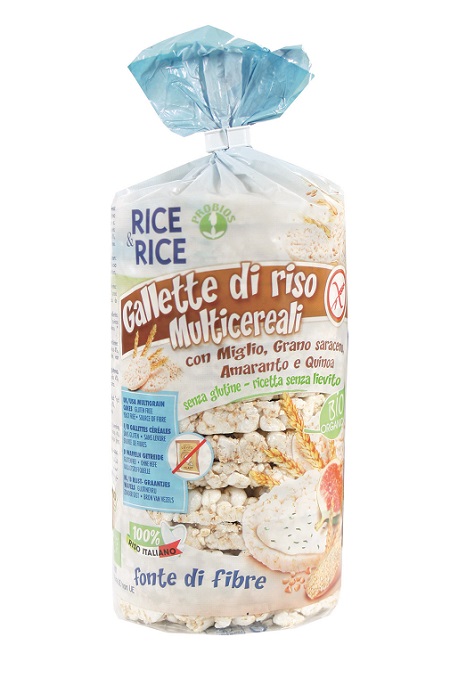 RICE&RICE GALLETTE MULTICEREALI 100 G SENZA LIEVITO - farmaidea24.com