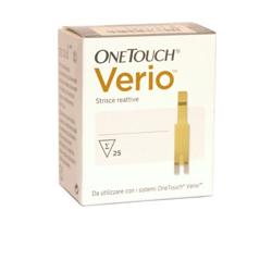STRISCE MISURAZIONE GLICEMIA ONETOUCH VERIO 25 PEZZI - farmaidea24.com