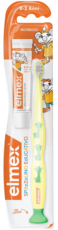 ELMEX SPAZZOLINO BIMBI EDUCATIVO NEW 0-3 ANNI - farmaidea24.com