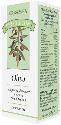 SINERGICUM OLIVO 50 COMPRESSE - farmaidea24.com