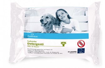 ORME NATURALI SALVIETTINE DETERGENTI ALL'OLIO DI NEEMM 20 PEZZI - farmaidea24.com