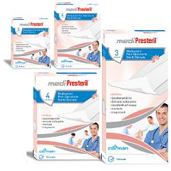 MEDICAZIONE POST OPERATORIA MEDIPRESTERIL DELICATA TNT 10X15CM 5 PEZZI - farmaidea24.com