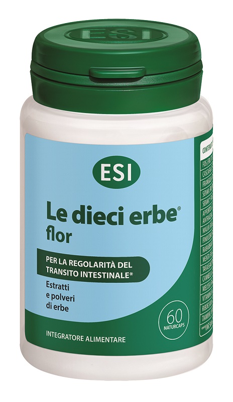 ESI LE DIECI ERBE FLOR 60 CAPSULE - farmaidea24.com