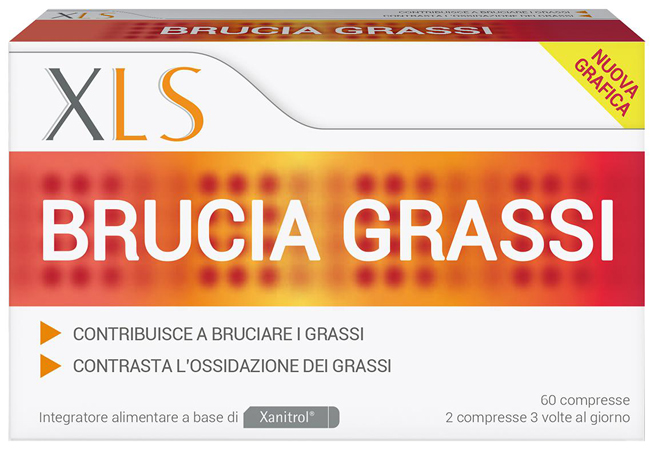 XLS BRUCIA GRASSI 60 COMPRESSE - farmaidea24.com