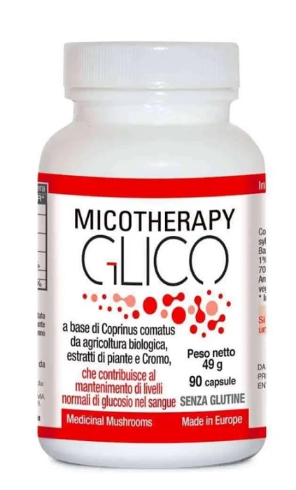 MICOTHERAPY GLICO 90 CAPSULE VEGETALI - farmaidea24.com