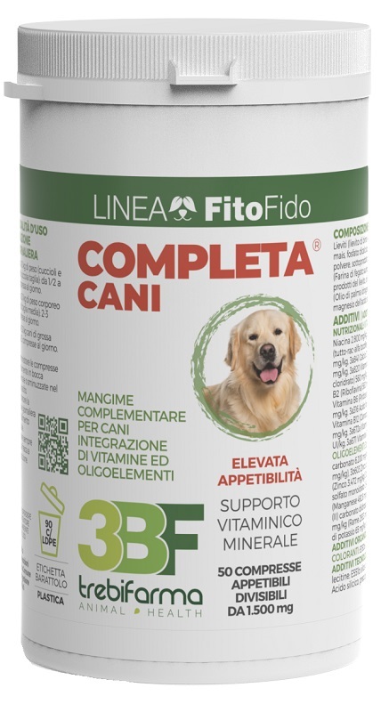 COMPLETA CANI 50 COMPRESSE BARATTOLO 75 G - farmaidea24.com