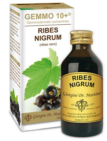 GEMMO 10+ RIBES NERO 100 ML LIQUIDO ANALCOLICO - farmaidea24.com