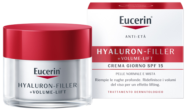 EUCERIN HYALURON FILLER VOLUME GIORNO PELLE NORMALE MISTA 50 ML - farmaidea24.com