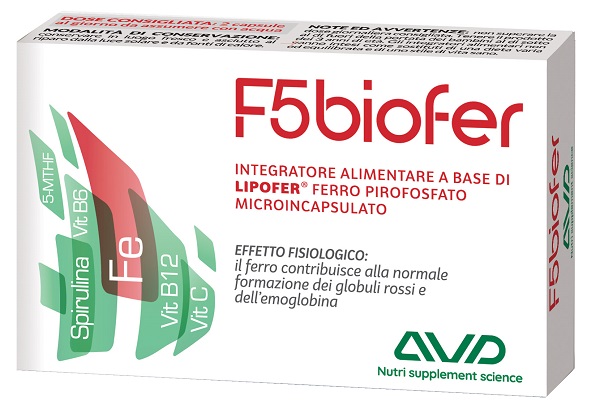 F5 BIOFER 30 CAPSULE BLISTER 14,8 G - farmaidea24.com
