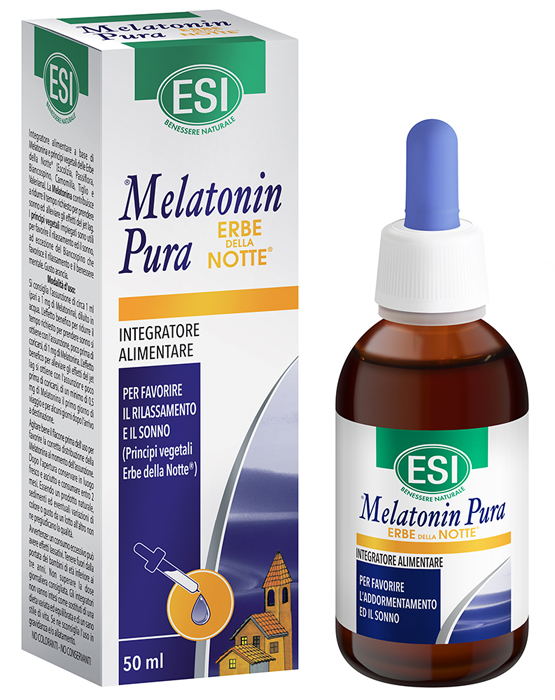 ESI MELATONIN PURA GOCCE ERBE NOTTE 50 ML - farmaidea24.com