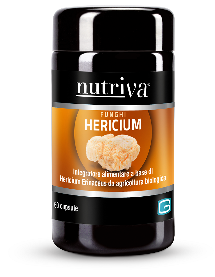 NUTRIVA HERICIUM BIO 60 CAPSULE VEGETALI - farmaidea24.com