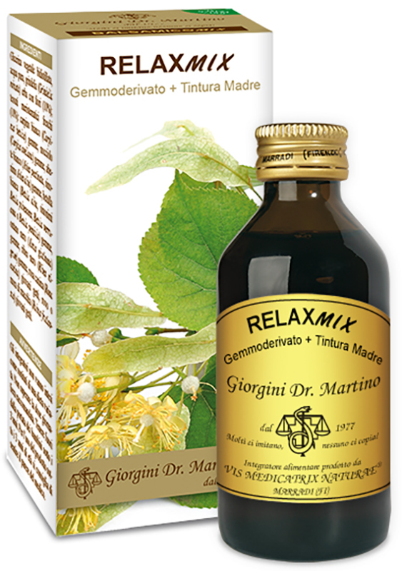 RELAXMIX GEMMODERVATO + TINTURA MADRE SENZA ALCCOL 100 ML - farmaidea24.com