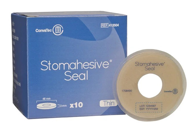 ANELLO STOMIA STOMAHESIVE SEAL FORO APERTURA 18MM DIAMETRO 48MM 10 PEZZI - farmaidea24.com