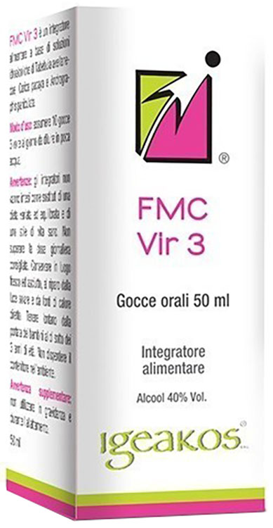 FMC VIR 3 GOCCE ORALI 50 ML - farmaidea24.com
