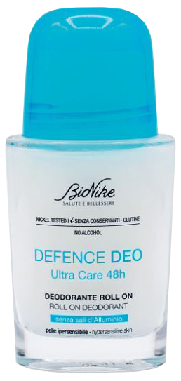 DEFENCE DEO ULTRA CARE ROLL-ON SENZA SALI D'ALLUMINIO 50 ML - farmaidea24.com