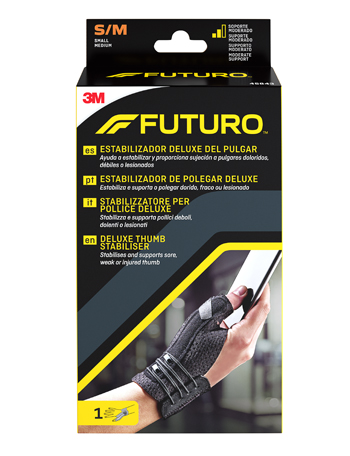 STABILIZZATORE PER POLLICE FUTURO NERO SMALL/MEDIUM 1 PEZZO - farmaidea24.com
