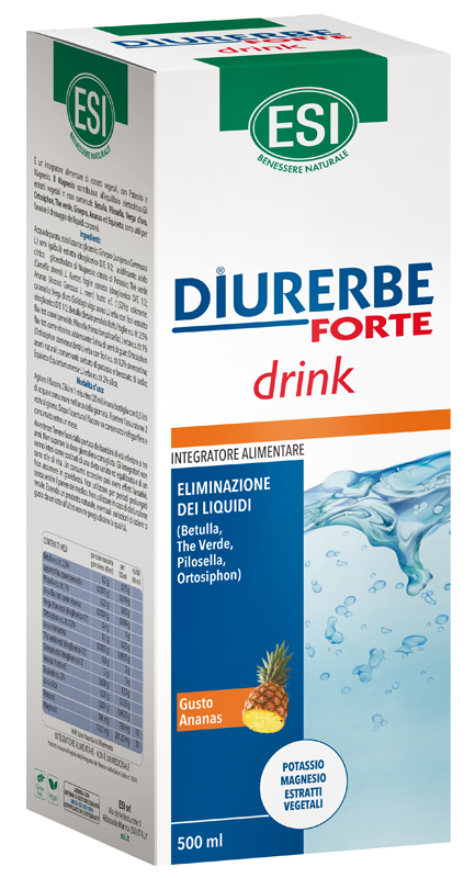 ESI DIURERBE FORTE DRINK ANANAS 500 ML - farmaidea24.com