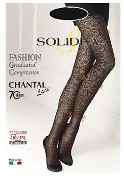 CHANTAL LACE 70 COLLANT FANTASIA NERO 2-M - farmaidea24.com