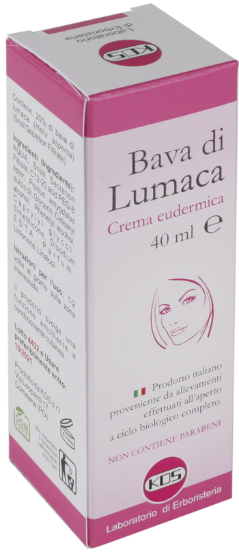 BAVA DI LUMACA CREMA EUDERMICA 40 ML - farmaidea24.com