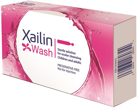 XAILIN WASH SOLUZIONE STERILE OCULARE 20 FLACONCINI 5 ML MONODOSE - farmaidea24.com