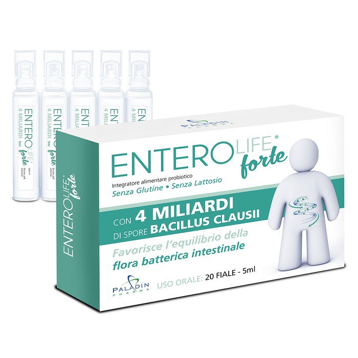 ENTEROLIFE FORTE 4 MILIARDI 20 FIALE DA 5 ML - farmaidea24.com