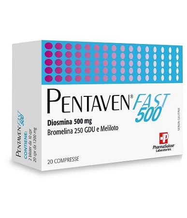PENTAVEN FAST 500 20 COMPRESSE - farmaidea24.com