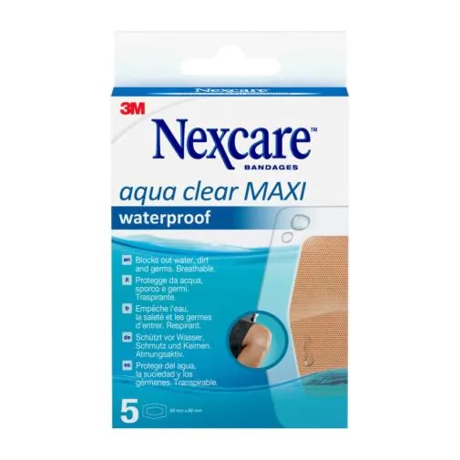 CEROTTO NEXCARE AQUA 360 60X89 MAXI 5 PEZZI - farmaidea24.com