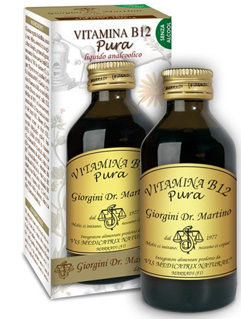 VITAMINA B12 PURA 100 ML LIQUIDO ANALCOLICO - farmaidea24.com