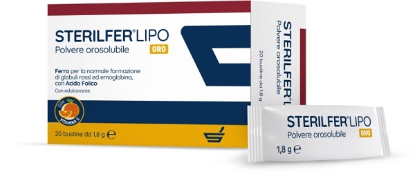 STERILFER LIPO ORO 20 BUSTINE - farmaidea24.com