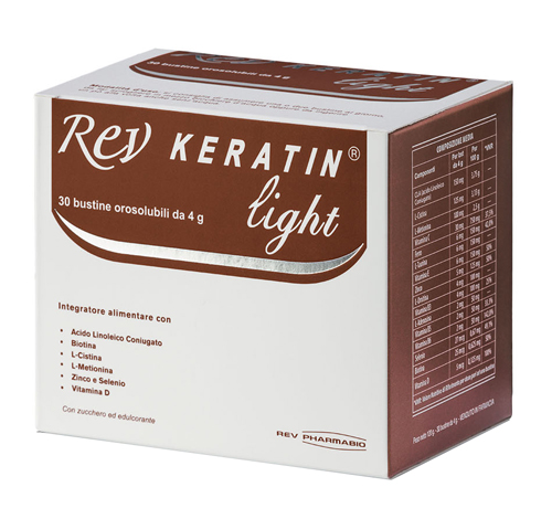 REV KERATIN LIGHT 30 BUSTE 120 G - farmaidea24.com