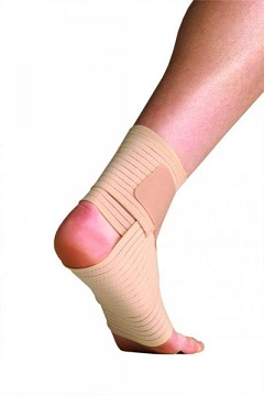 SUPPORTO THERMOSKIN AVVOLGENTE PER CAVIGLIA LARGE/EXTRA LARGE - farmaidea24.com