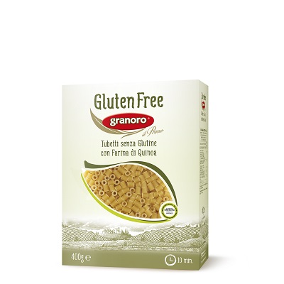 GLUTEN FREE GRANORO TUBETTI 400 G - farmaidea24.com