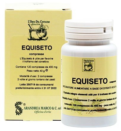 EQUISETO 400 MACERATO GLICERICO 100  COMPRESSE - farmaidea24.com