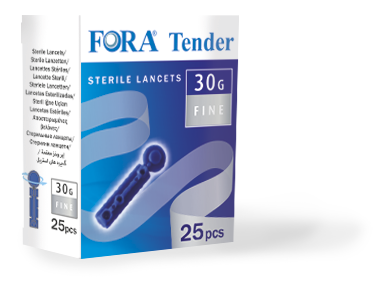 LANCETTE PUNGIDITO FORA TENDER 30 GAUGE 25 PEZZI - farmaidea24.com