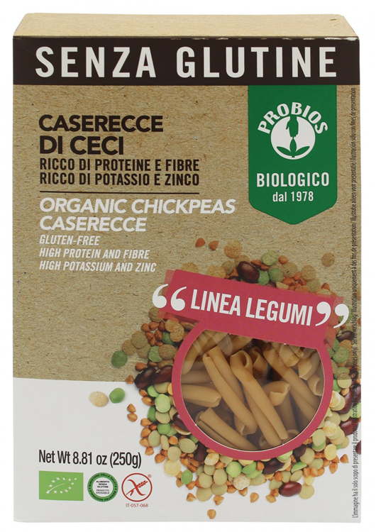 SPECIALITA' 100% LEGUMI CASERECCE CECI 250 G - farmaidea24.com