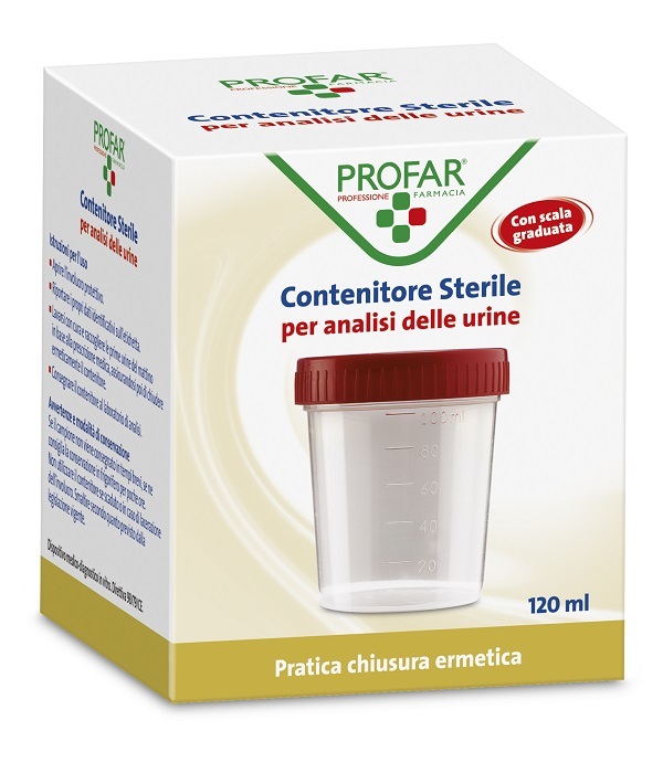 CONTENITORE URINE PROFAR 120ML - farmaidea24.com
