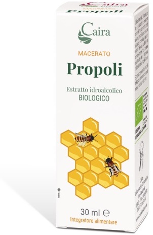 CAIRA PROPOLI MACERATO IDROALCOLICO BIO GOCCE 30 ML - farmaidea24.com