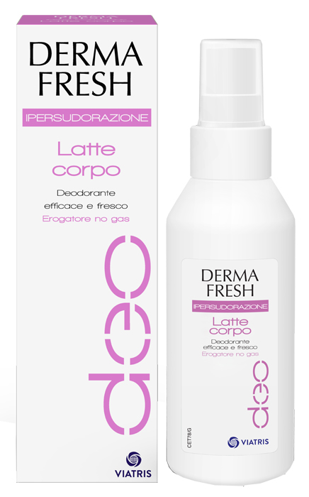 DERMAFRESH IPERSUDORAZIONE LATTE CORPO DEODORANTE 100 ML - farmaidea24.com