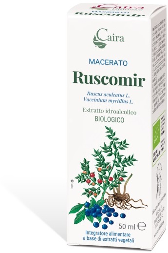 CAIRA RUSCOMIR MACERATO IDROALCOLICO BIO GOCCE 50 ML - farmaidea24.com