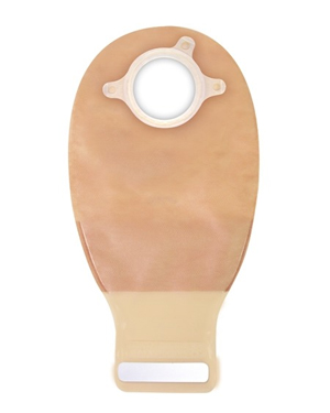 SACCA NATURA+ A FONDO APERTO SENZA FILTRO E CHIUSURA INVISICLOSE IN VELCRO 57MM TRASPARENTE 10 PEZZI - farmaidea24.com