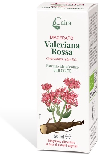 CAIRA VALERIANA ROSSA MACERATO IDROALCOLICO BIO GOCCE 50 ML - farmaidea24.com