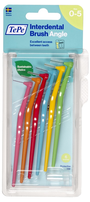 TEPE ANGLE SCOVOLINI MISTI 6 PEZZI - farmaidea24.com