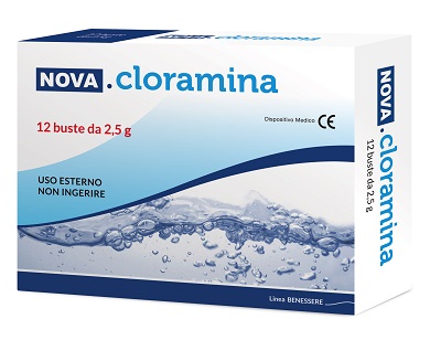 NOVA CLORAMINA 12 BUSTE 2,5 G - farmaidea24.com
