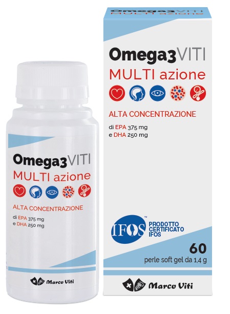VITI OMEGA3 MULTIAZIONE 60 PERLE - farmaidea24.com