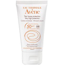 EAU THERMALE AVENE CREMA SCHERMO MINERALE 50+ 50 ML - farmaidea24.com