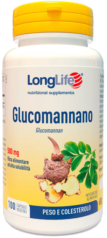 LONGLIFE GLUCOMANNANO 100 CAPSULE VEGETALI - farmaidea24.com