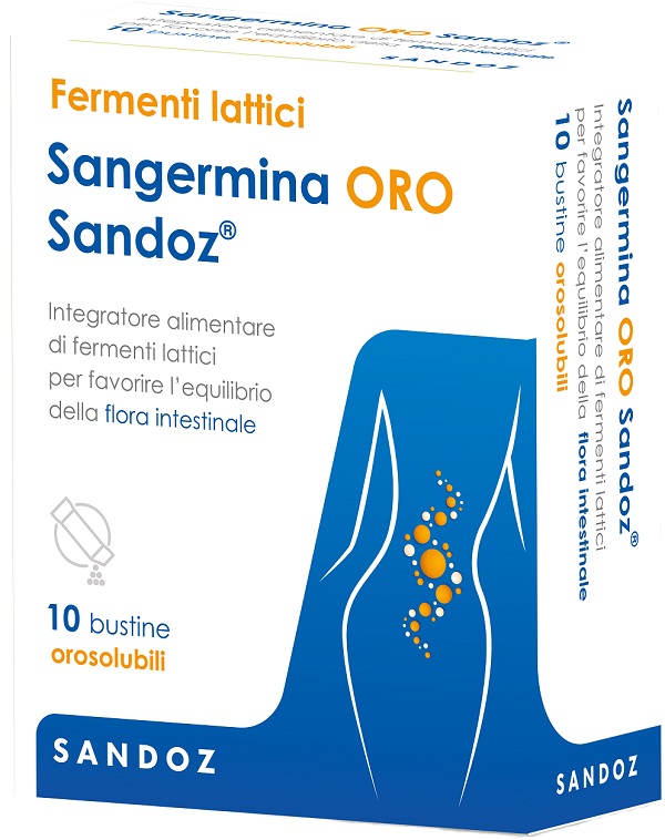 SANGERMINA ORO 10 BUSTINE OROSOLUBILE - farmaidea24.com