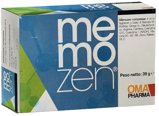 MEMOZEN 30 COMPRESSE 39 G - farmaidea24.com